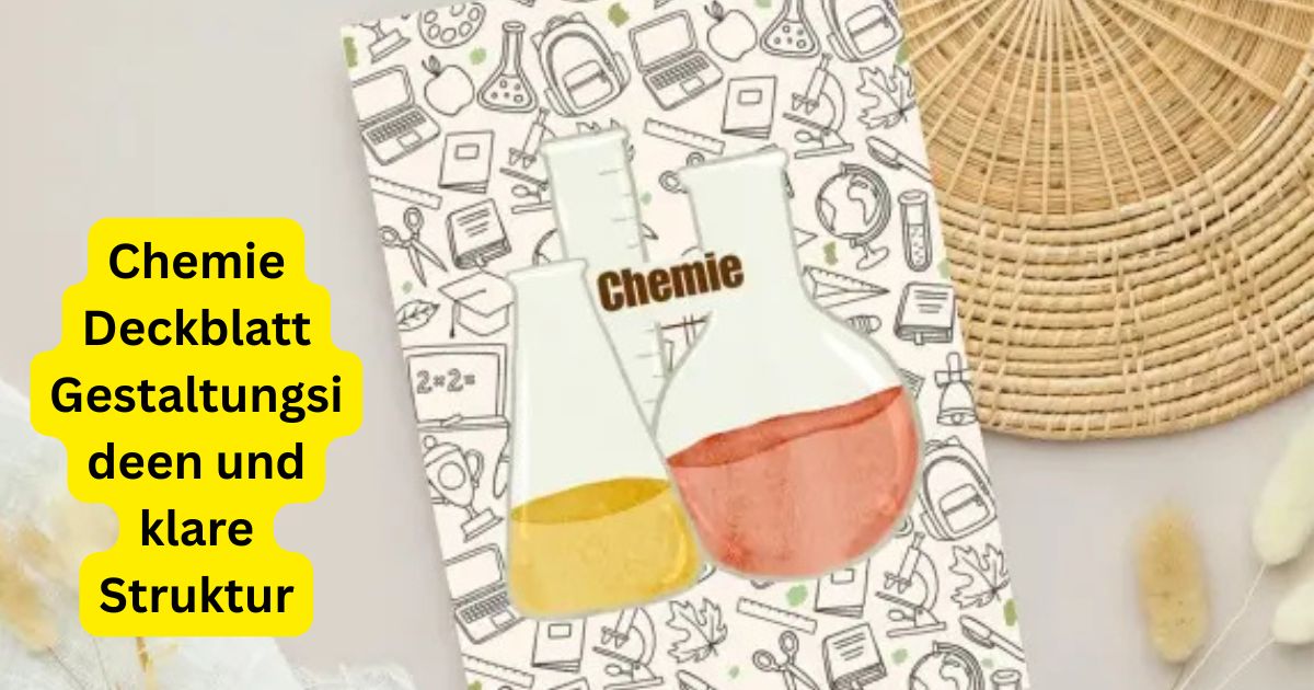 Chemie Deckblatt Gestaltungsideen und klare Struktur