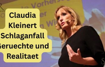 Claudia Kleinert Schlaganfall Geruechte und Realitaet