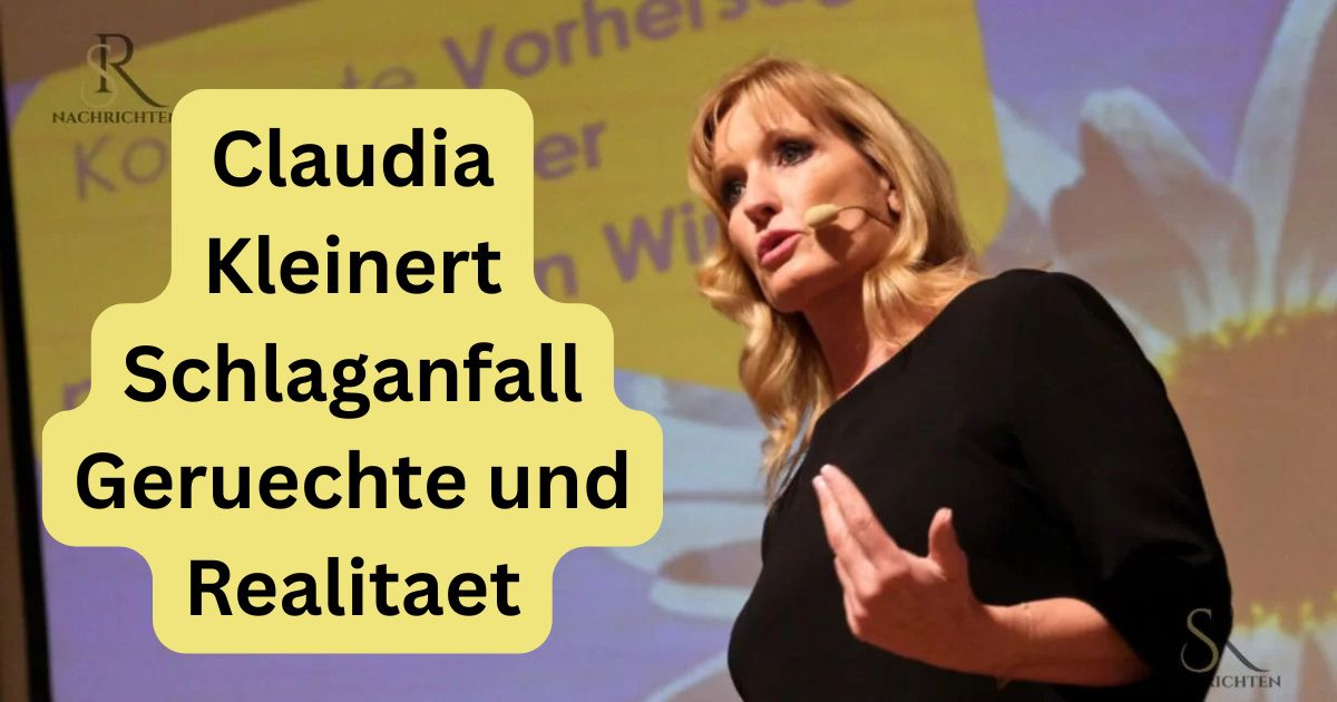 Claudia Kleinert Schlaganfall Geruechte und Realitaet
