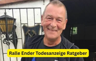 Ralle Ender Todesanzeige Ratgeber