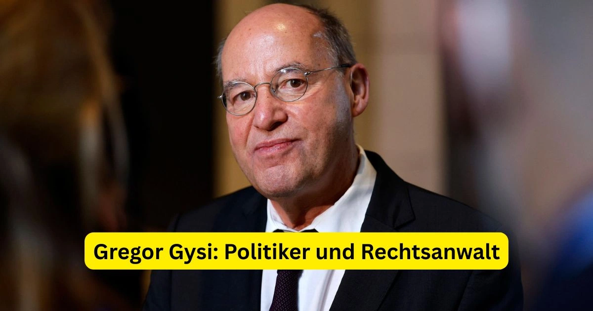 Gregor Gysi: Politiker und Rechtsanwalt