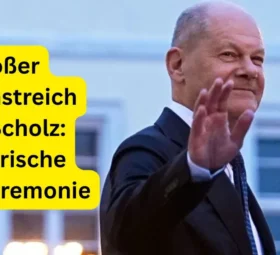 Großer Zapfenstreich Olaf Scholz: Militärische Ehrenzeremonie