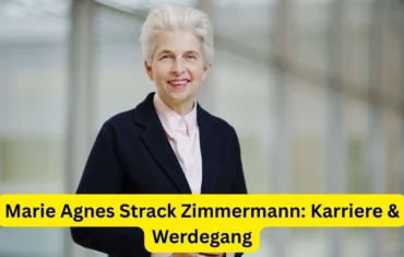 Marie Agnes Strack Zimmermann: Karriere & Werdegang