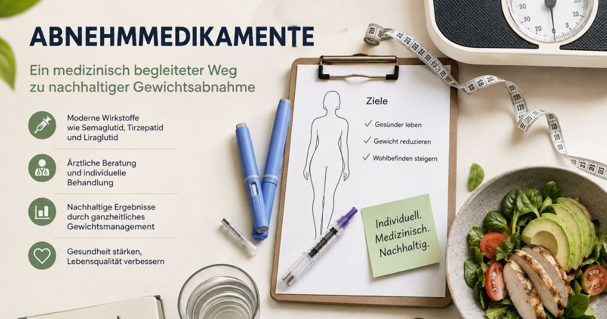 Abnehmmedikamente: Was bei der medizinischen Gewichtsabnahme wichtig ist