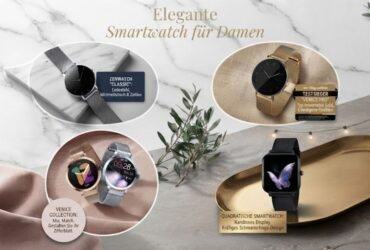 Elegante Smartwatch für Damen: Design trifft Alltag
