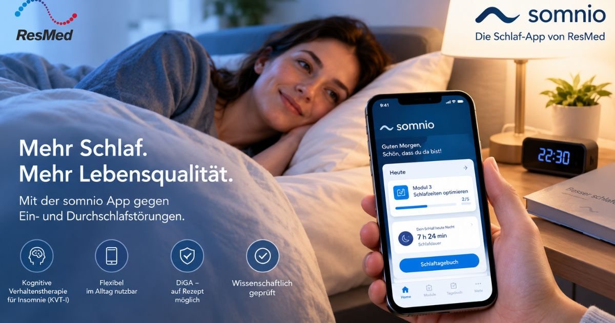 Schlafprobleme verstehen: Wie digitale Schlaftherapie den Alltag verändern kann